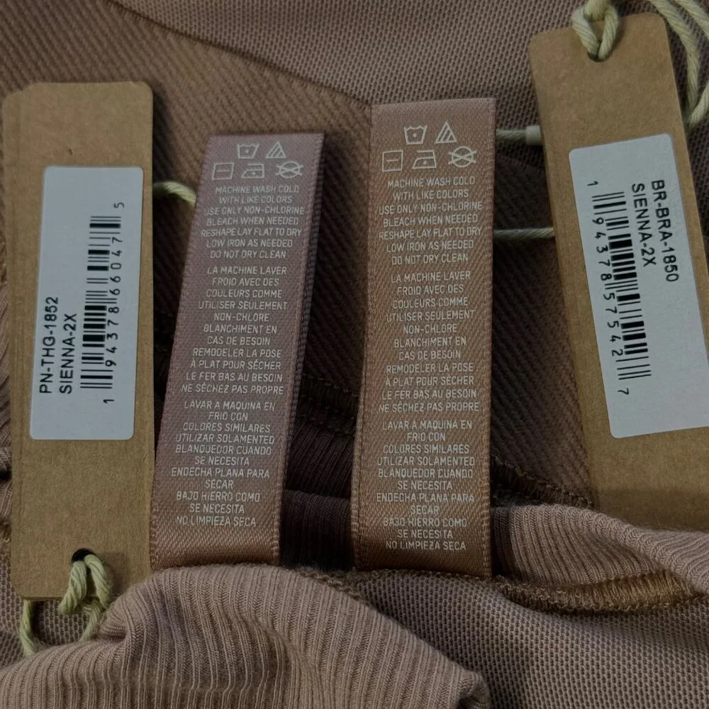 SKIMS Soft Lounge Bralette +‎ Thong Set Team USA Sienna 2X - Picture 12 of 15